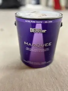 Behr Marquee Paint Can