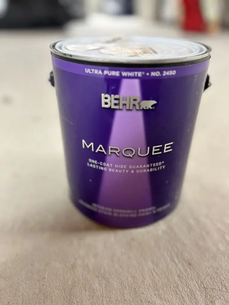Behr Marquee Paint Can